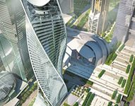 Башня «Эволюция» в «Москва-Сити» наконец построена