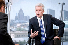Сергей Собянин дал интервью программе «Вести-Москва» телеканала «Россия-1» 
