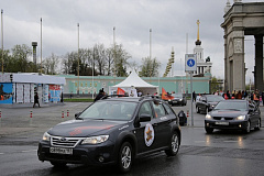 От ВДНХ стартовал автопробег вузов СВАО «Победа, добытая единством»