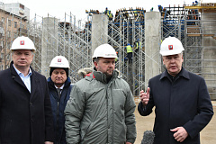 Собянин заявил, что Волоколамский путепровод откроется осенью 