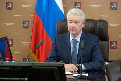 Собянин открыл новую смотровую площадку на крыше главного входа в Парк Горького