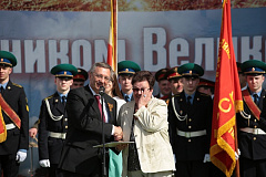 Жители СВАО встретили 70-летний юбилей Великой Победы на Певческом поле 