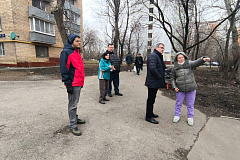 Сегодня, 15 марта, первый заместитель главы управы Останкинского района провел обход территории.